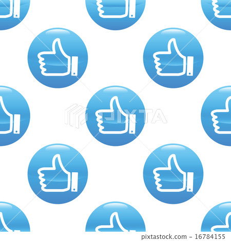 Like sign pattern - Stock Illustration [16784155] - PIXTA
