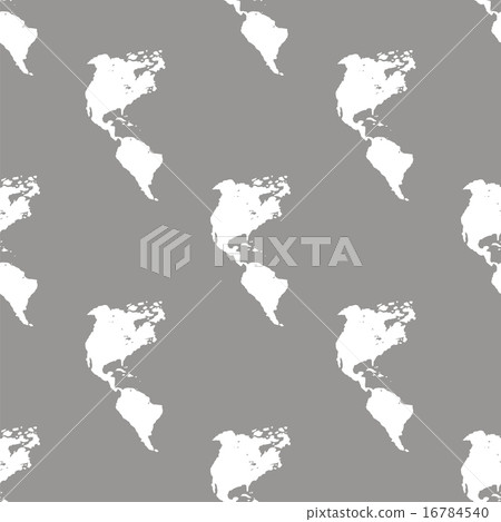 Continental Americas seamless pattern 16784540