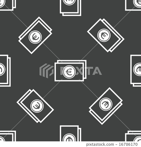 Euro banknote pattern 16786170