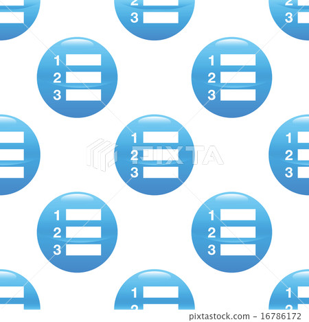 Numbered list sign pattern 16786172