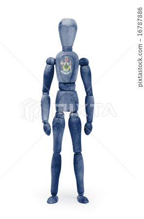 Wood figure mannequin - Maine Wood figure mannequin - Maine 16787886