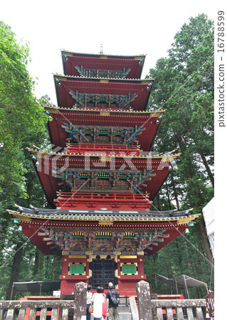 日光東照宮5層塔 16788599