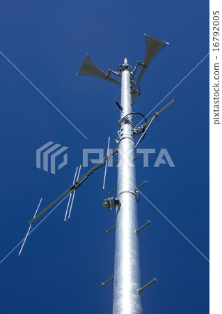 A disaster prevention radio antenna speaker was installed in preparation for the Tonankai-oki earthquake that may occur and natural disasters 16792005