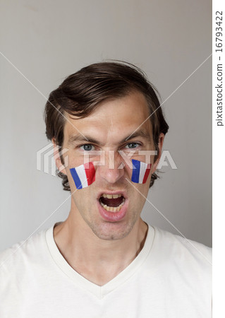 Angry French sports fan Angry French sports fan 16793422