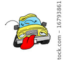 Car out of fuel 16793861