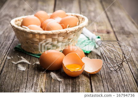 Fresh organic eggs Fresh organic eggs 16794736