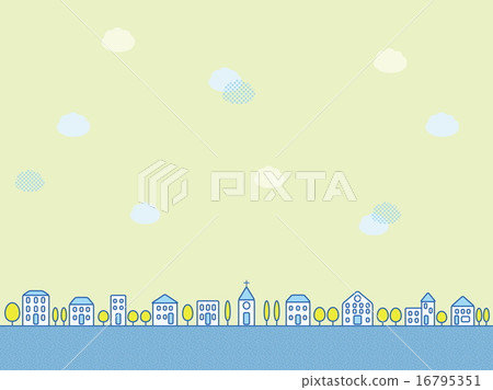 城市景觀秋天 城市景觀秋天 16795351