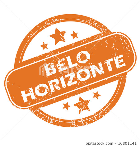 Belo Horizonte round stamp Belo Horizonte round stamp 16801141