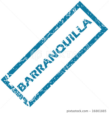 Barranquilla rubber stamp Barranquilla rubber stamp 16801885