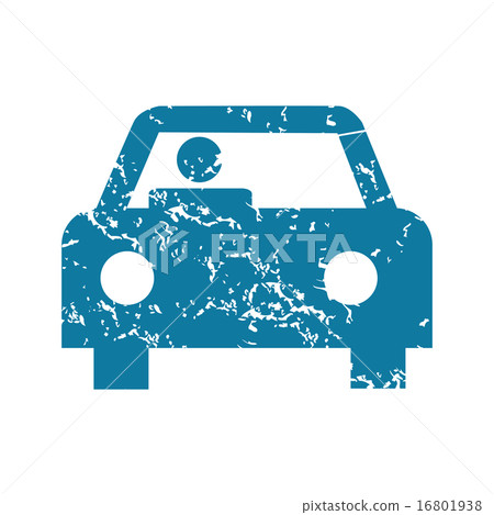 Driver grunge icon Driver grunge icon 16801938