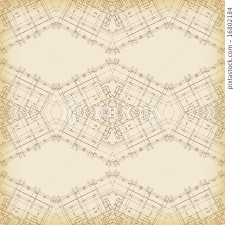 Kaleidoscopically reflected architecture background Kaleidoscopically reflected architecture background 16802184