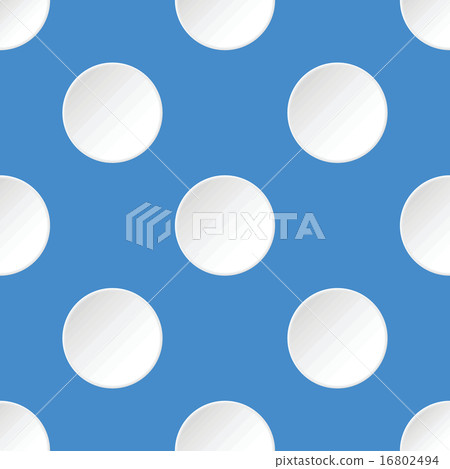 White circles pattern 16802494