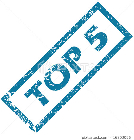 Rubber stamp TOP 5 16803096