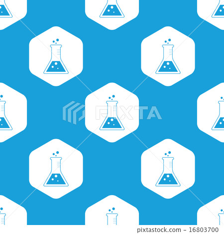 Conical flask hexagon pattern 16803700