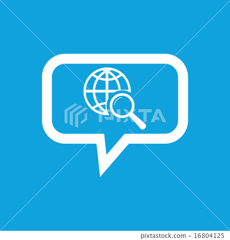 Global search message icon - Stock Illustration [16804125] - PIXTA