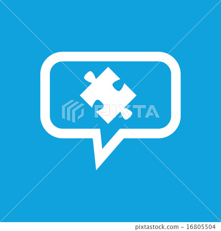 Puzzle message icon 16805504