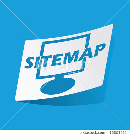 Sitemap sticker Sitemap sticker 16805911
