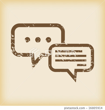 Grungy answering icon 16805914