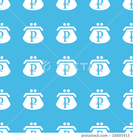 Ruble purse straight pattern 16805915