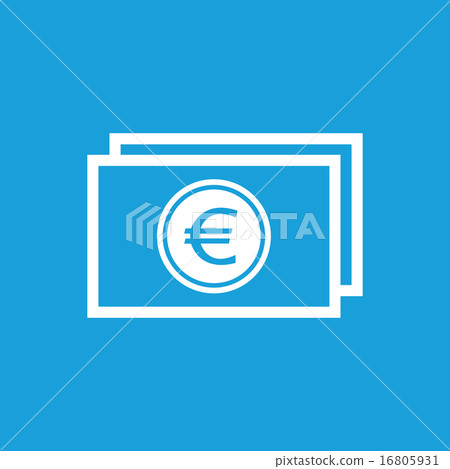 Euro bill icon Euro bill icon 16805931