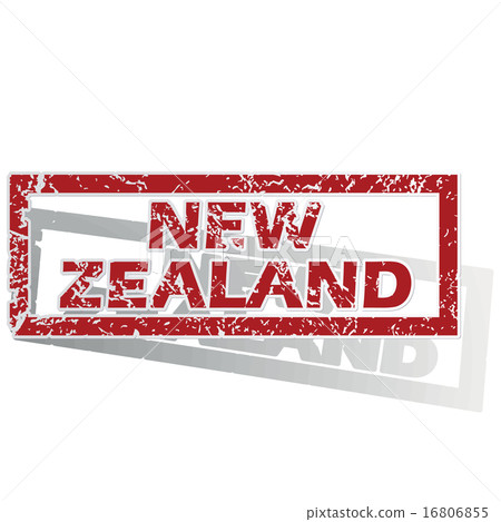 New Zealand outlined stamp 16806855