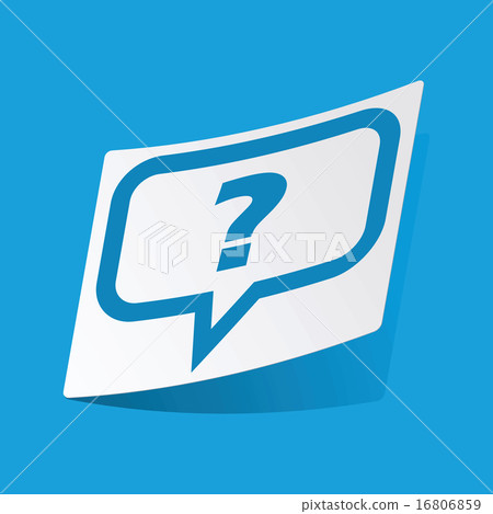 Question message sticker 16806859