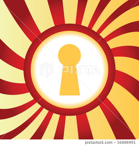 Keyhole abstract icon Keyhole abstract icon 16806991