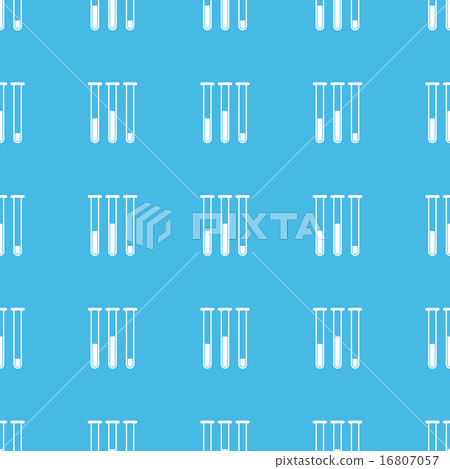 Test-tubes straight pattern - Stock Illustration [16807057] - PIXTA