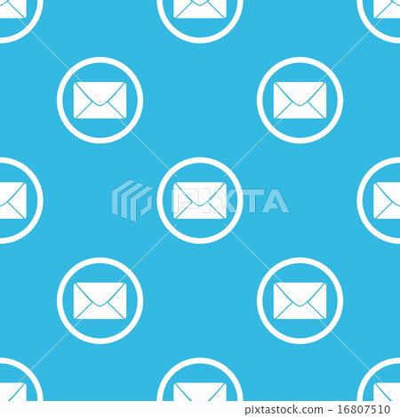 Letter sign blue pattern Letter sign blue pattern 16807510