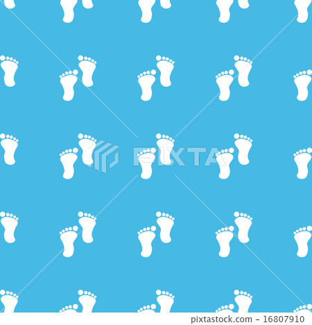 Footprint straight pattern Footprint straight pattern 16807910