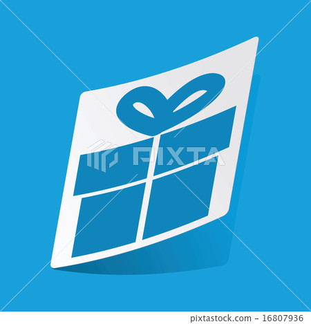 Gift box sticker 16807936