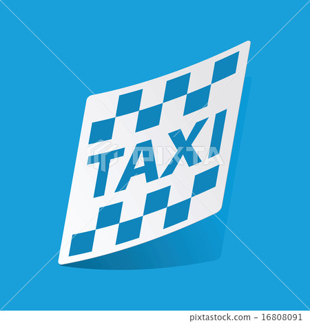 Taxi sticker 16808091