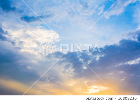 image of clear sky on day time . image of clear sky on day time . 16809230