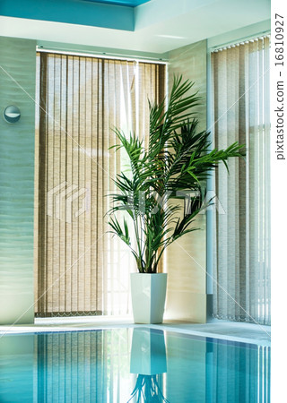 Luxury swimming pools in a spa hotel Luxury swimming pools in a spa hotel 16810927