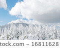Snowy Mountains and Clouds 16811628