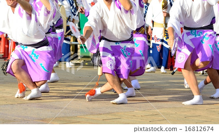 Awa Odori is a festival in summer - male dance Awa Odori is a festival in summer - male dance 16812674