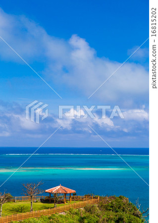 沖繩的天空和大海 沖繩的天空和大海 16815202