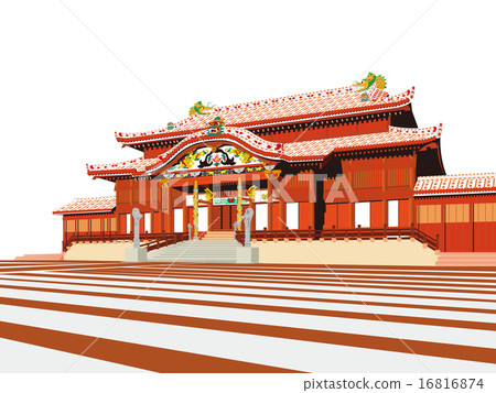 Shuri castle diagonal 16816874