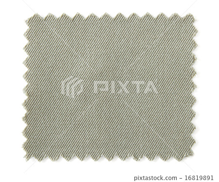 natural fabric swatch samples isolated on white 16819891