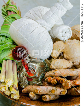 Authentic thai spa therapy ingredients. 16821447