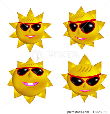 Set of Sun Icons 16823185