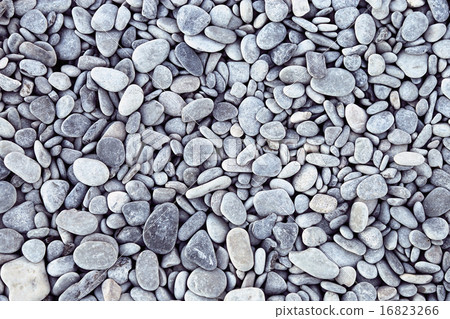 Sea pebbles background 16823266