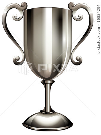 Silver second place trophy 16824294