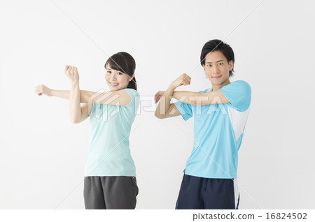 Shoulder stretch Shoulder stretch 16824502