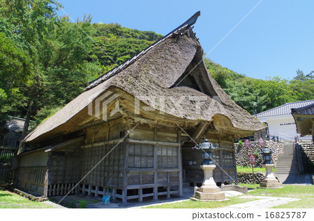 Itoigawa City Niigata Prefecture Nosei Nose Hakusan Shrine Hall Hall江戶時代的建築 16825787