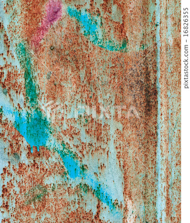 Abstract corroded colorful grunge background iron Abstract corroded colorful grunge background iron 16826355