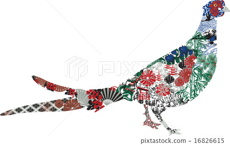 Green Pheasant Japanese miniatures 16826615