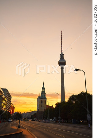 Berlin at the sunrise Berlin at the sunrise 16827058