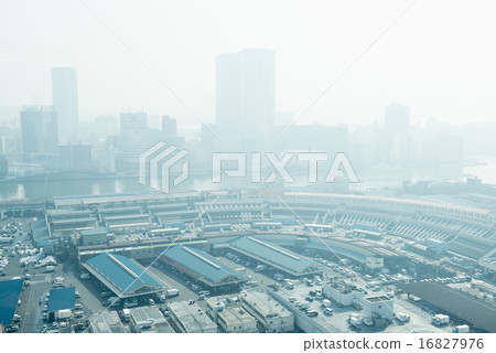 tsukiji fish market, appearance, facade 16827976