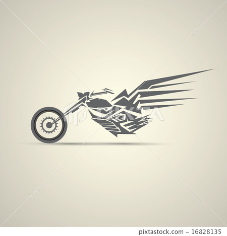 motorcycle label, badge. abstract motorcycle motorcycle label, badge. abstract motorcycle 16828135